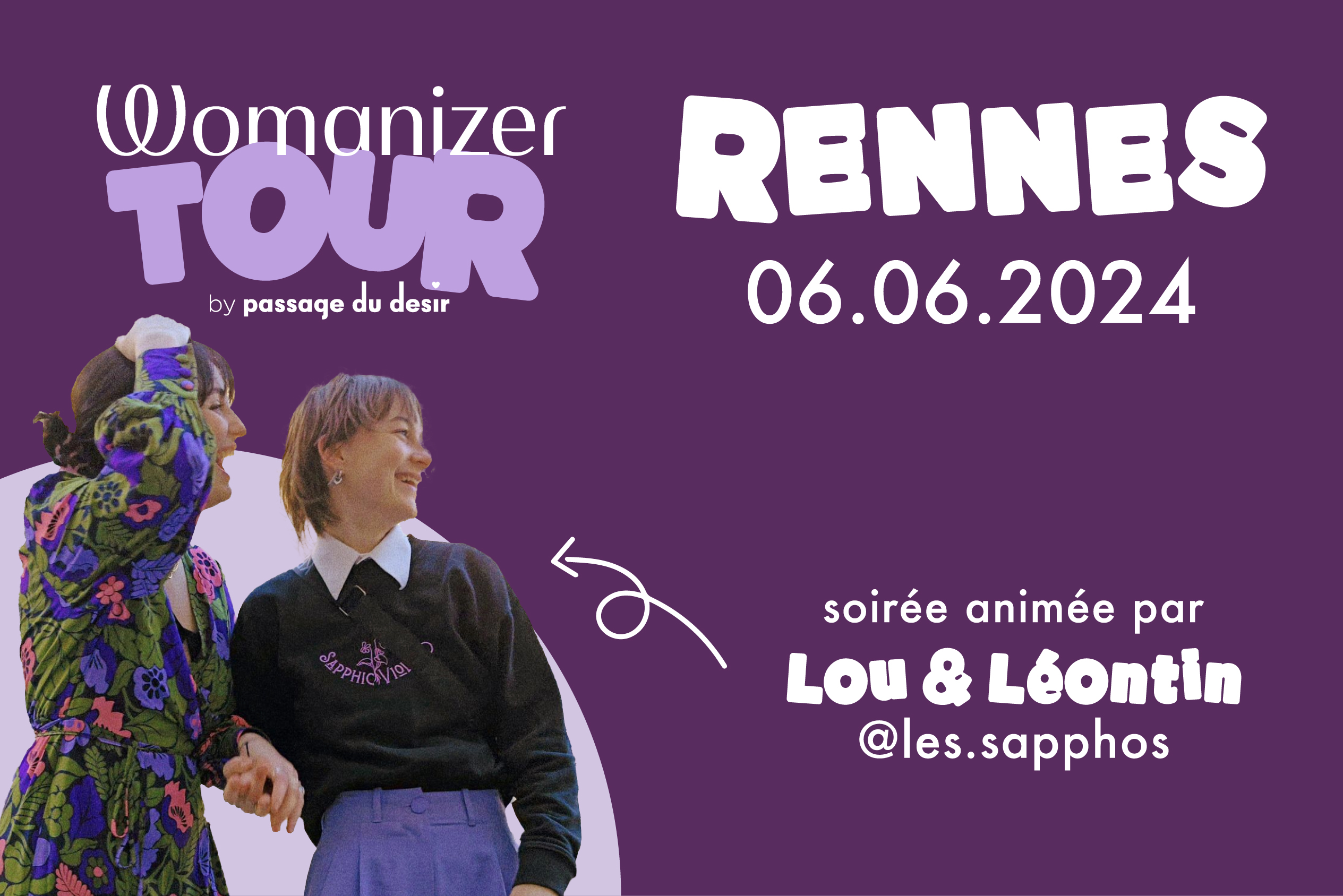Womanizer tour Paris boutique Sainte Croix